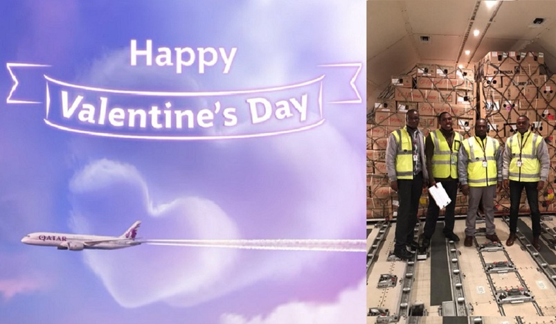Qatar Airways Cargo delivers 60 million roses for Valentines Day